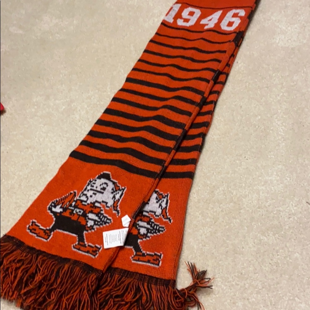 Cleveland browns scarf